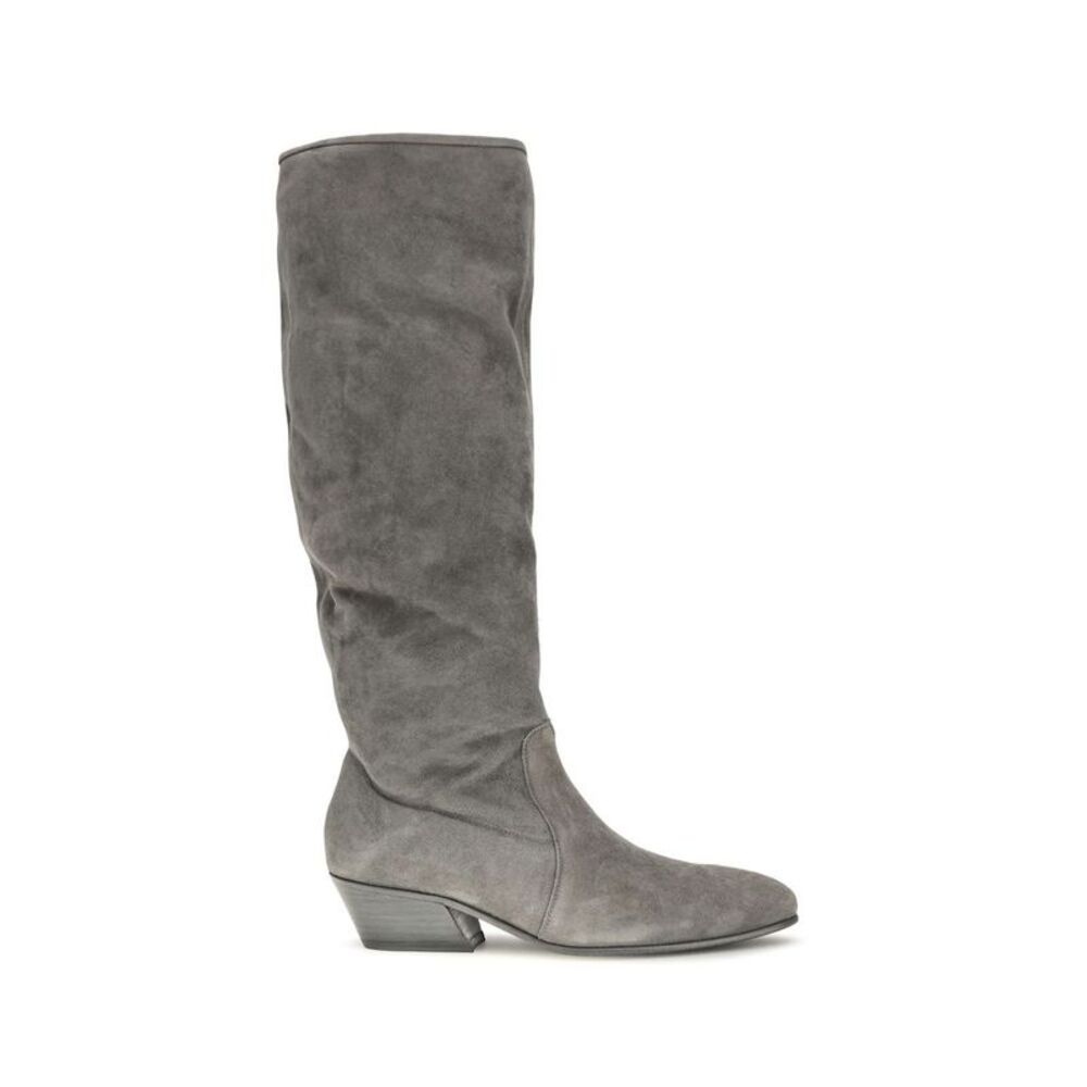 Pedro García Gray Suede Leather Ankle Women's Boots